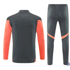 Survêtement d’entraînement demi-zip - Bayern Munich 2025/2026 - Gris/Orange