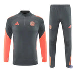 Survêtement d’entraînement demi-zip - Bayern Munich 2025/2026 - Gris/Orange