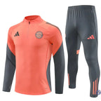 Survêtement d’entraînement demi-zip - Bayern Munich 2025/2026 - Orange/Gris