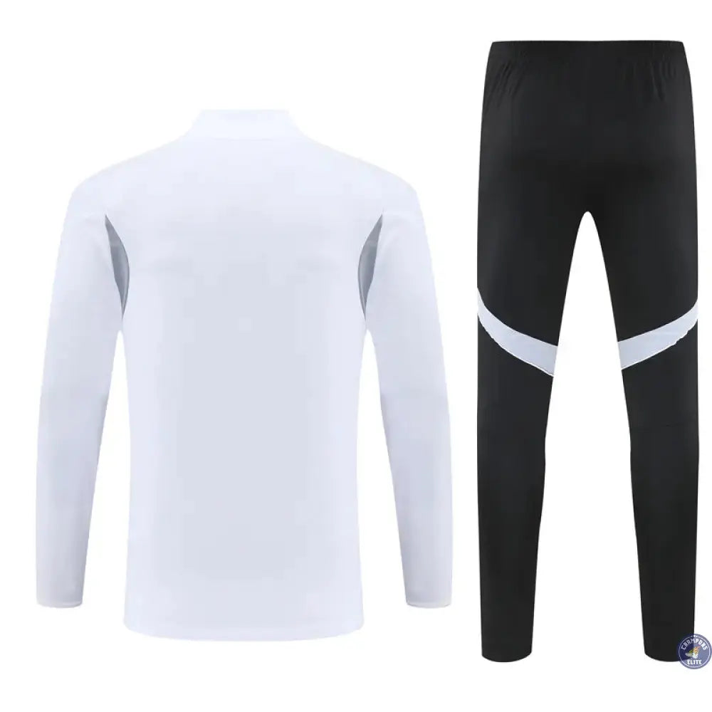 Image of Survêtement d’entraînement demi-zip - Inter Miami 2025/2026 - Blanc/Noir