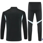 Survêtement d’entraînement demi-zip - Inter Miami 2025/2026 - Noir/Gris Bleuté/Blanc