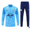 Survêtement d’entraînement demi-zip - Manchester City 2025/2026 - Bleu/Bleu Ciel