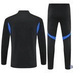 Survêtement d’entraînement demi-zip - Manchester United 2025/2026 - Noir/Bleu/Jaune