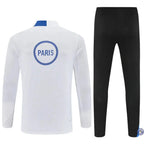Survêtement d’entraînement demi-zip - PSG 2025/2026 - Blanc/Bleu/Noir