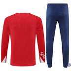 Survêtement d’entraînement demi-zip - PSG 2025/2026 - Rouge/Bleu Marine/Blanc