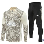 Survêtement d’entraînement demi-zip - PSV 2025/2026 - Beige/Kaki/Noir/Blanc