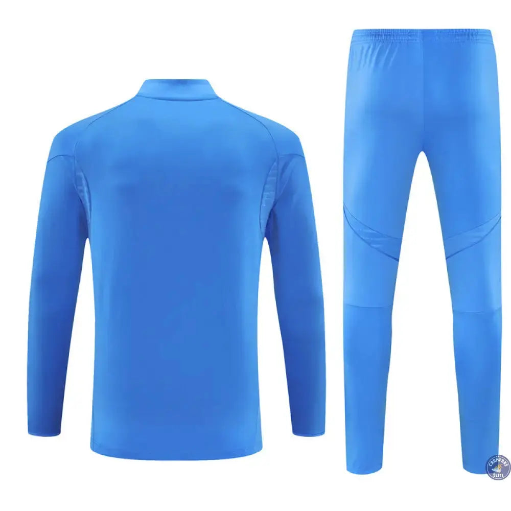 Image of Survêtement d’entraînement demi-zip - Real Madrid 2025/2026 - Bleu Ciel/Blanc