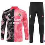 Survêtement d’entraînement demi-zip - Real Madrid 2025/2026 - Version Dragon Rose/Noir