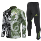 Survêtement d’entraînement demi-zip - Real Madrid 2025/2026 - Version Dragon Vert/Noir