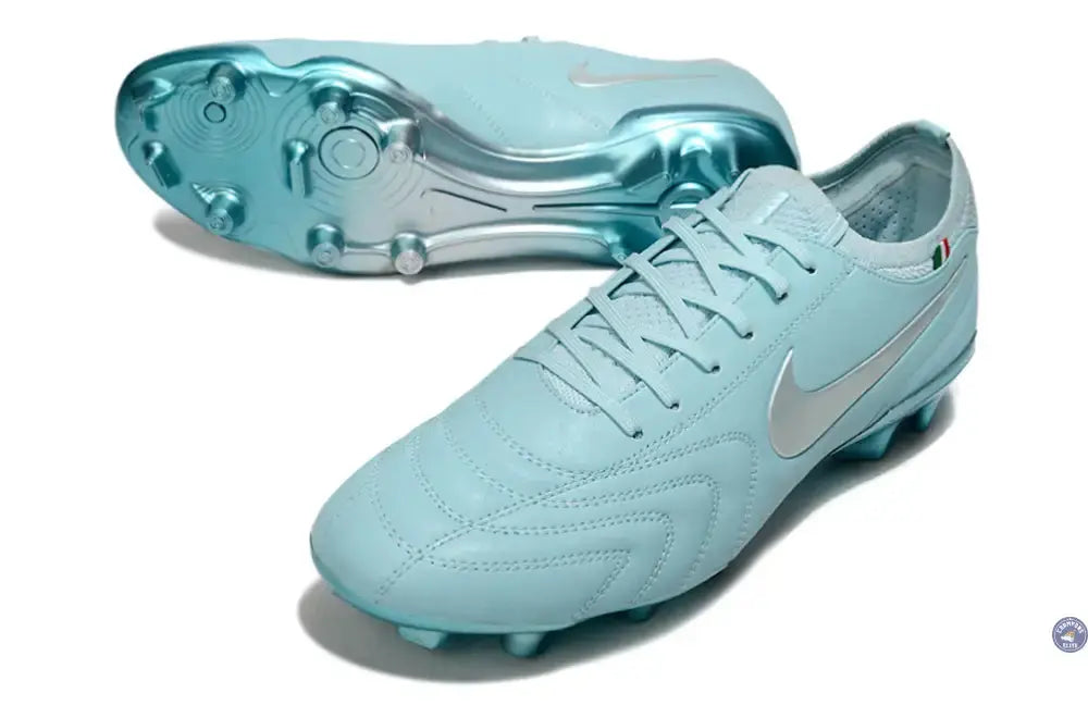 Image of Tiempo 10 Luxe FG - Bleu Ciel/Blanc