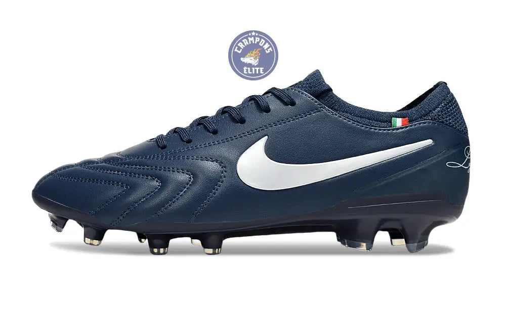 Image of Tiempo 10 Luxe FG - Bleu Marine/Blanc