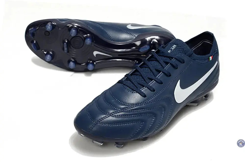 Image of Tiempo 10 Luxe FG - Bleu Marine/Blanc