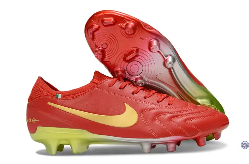 Tiempo 10 Luxe FG - Rouge/Jaune