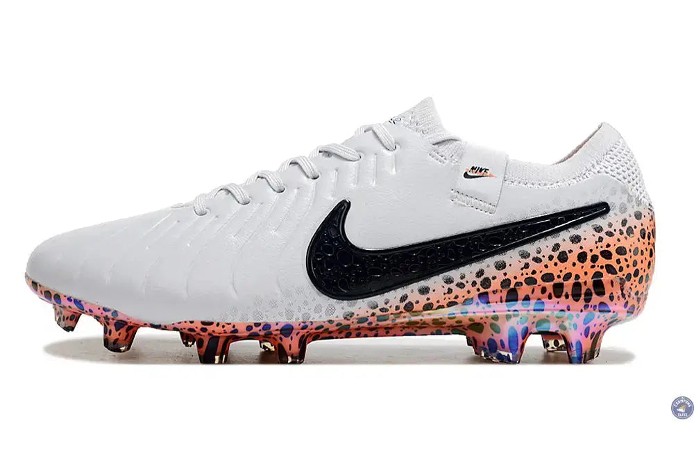 Image of Tiempo Legend 10 Elite FG Electric Pack Gris/Orange/Léopard