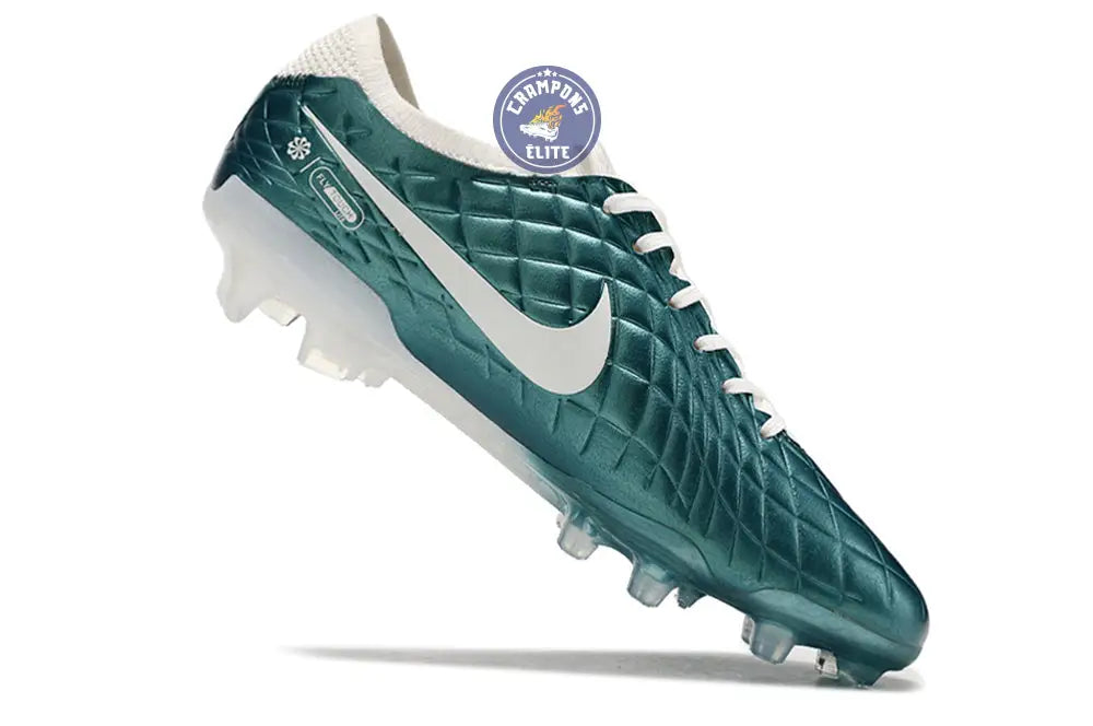 Image of Tiempo Legend 10 Elite FG Emerald - Turquoise/Blanc Cassé