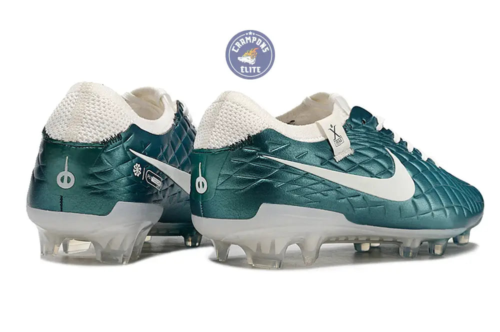 Image of Tiempo Legend 10 Elite FG Emerald - Turquoise/Blanc Cassé