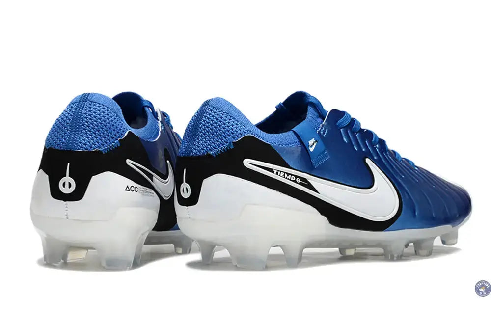 Image of Tiempo Legend 10 Elite FG Mad Ambition - Bleu/Blanc