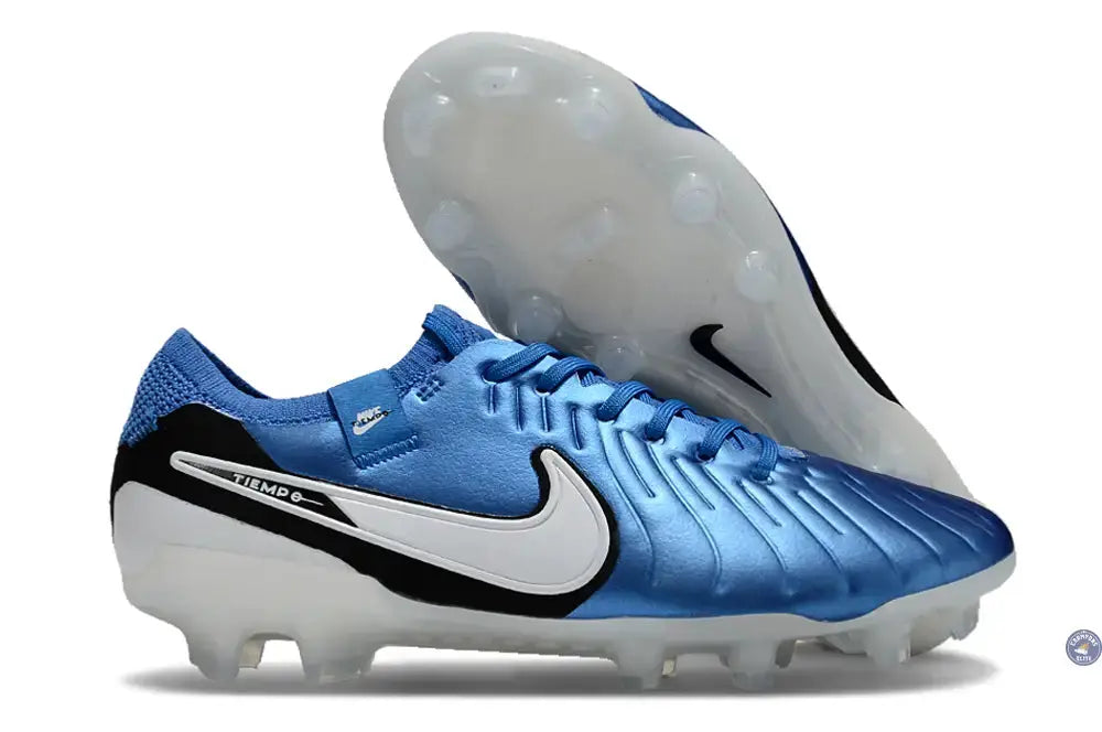 Image of Tiempo Legend 10 Elite FG Mad Ambition - Bleu/Blanc