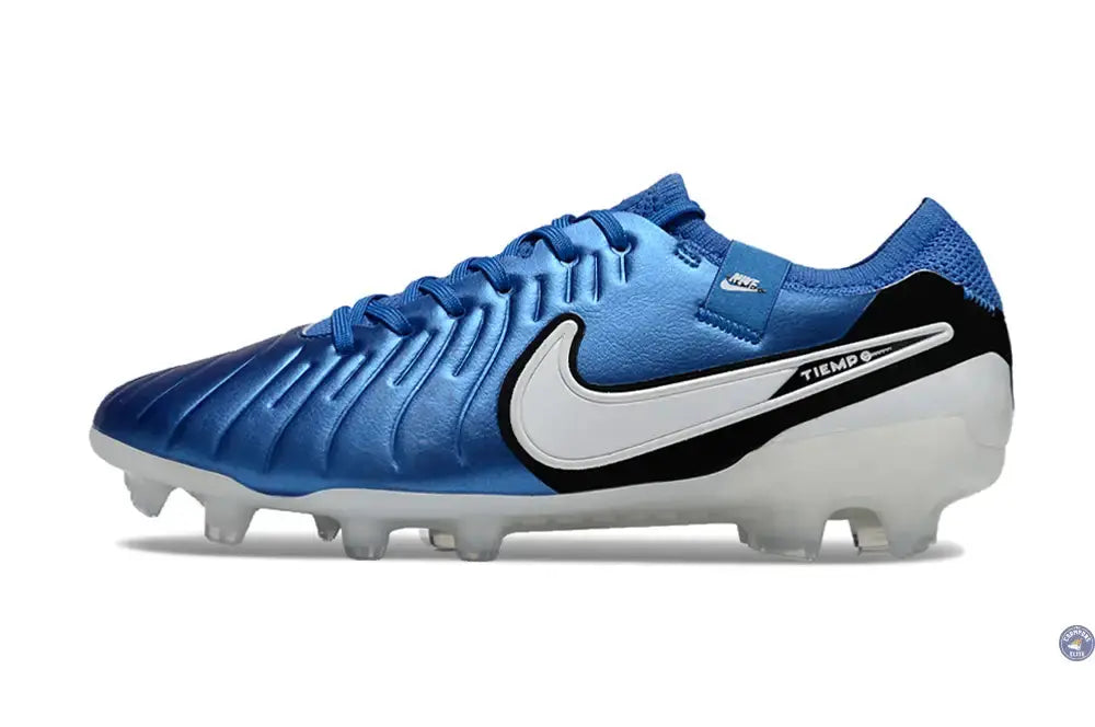 Image of Tiempo Legend 10 Elite FG Mad Ambition - Bleu/Blanc