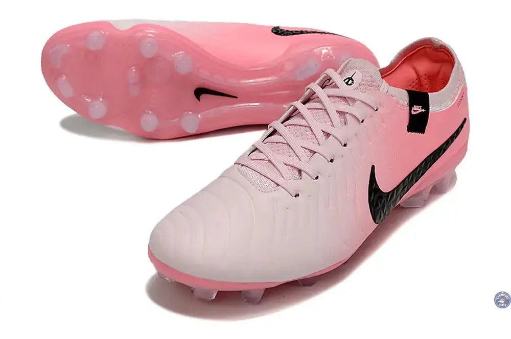 Image of Tiempo Legend 10 Elite FG Mad Brilliance - Rose/Noir