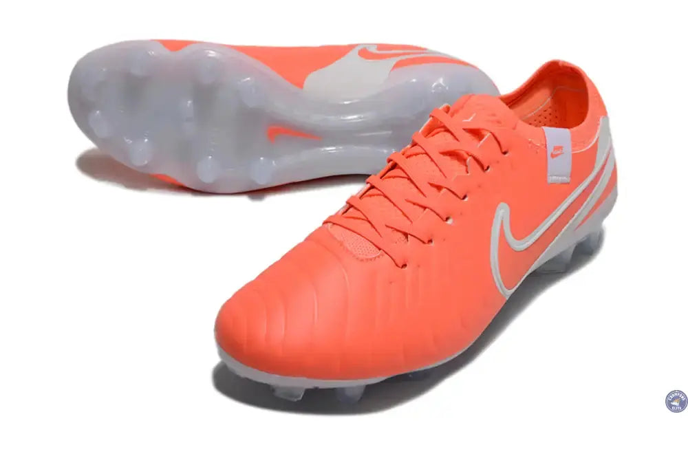 Image of Tiempo Legend 10 Elite FG Mad Energy - Hot Lava/Blanc