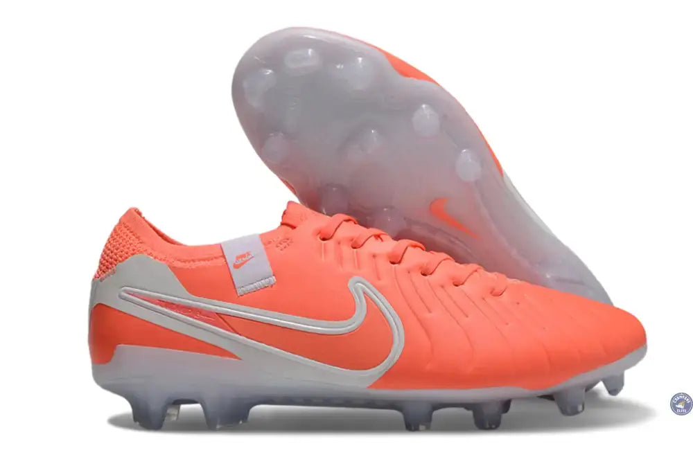 Image of Tiempo Legend 10 Elite FG Mad Energy - Hot Lava/Blanc