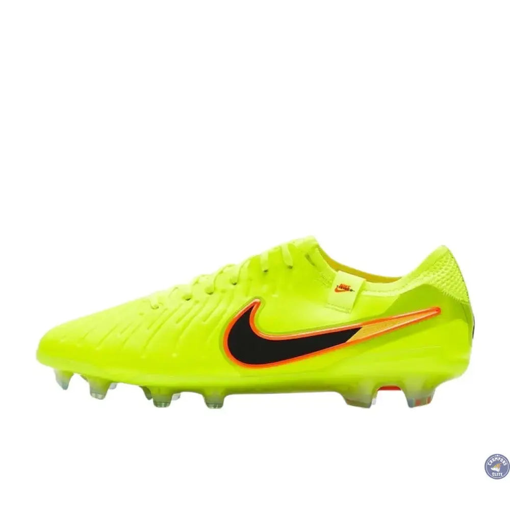 Image of NIKE TIEMPO LEGEND 10 ELITE FG MAX VOLTAGE - NEON/JAUNE