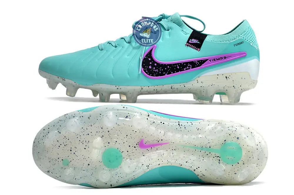 Image of Tiempo Legend 10 Elite FG Peak Ready - Turquoise/Noir/Violet
