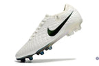 Tiempo Legend 10 Elite FG Pearl - Blanc Cassé/Turquoise