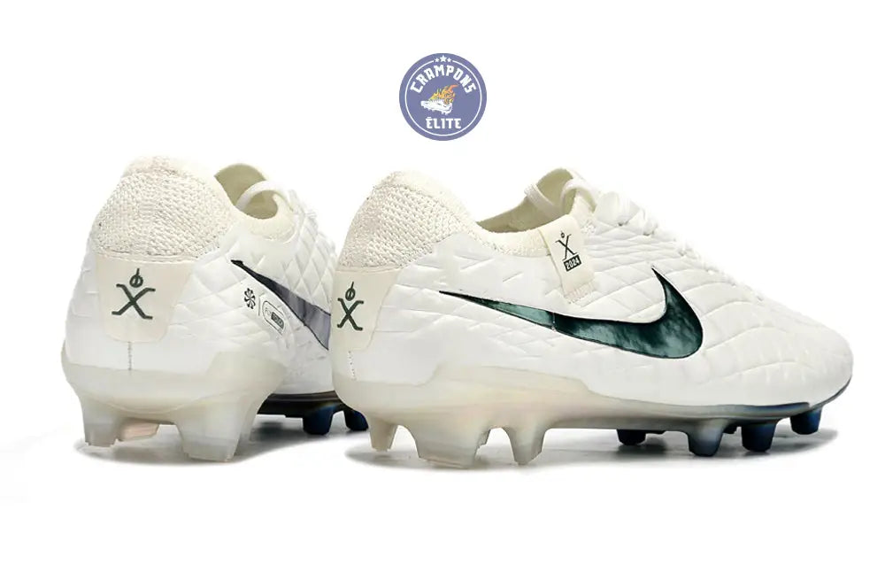 Image of Tiempo Legend 10 Elite FG Pearl - Blanc Cassé/Turquoise