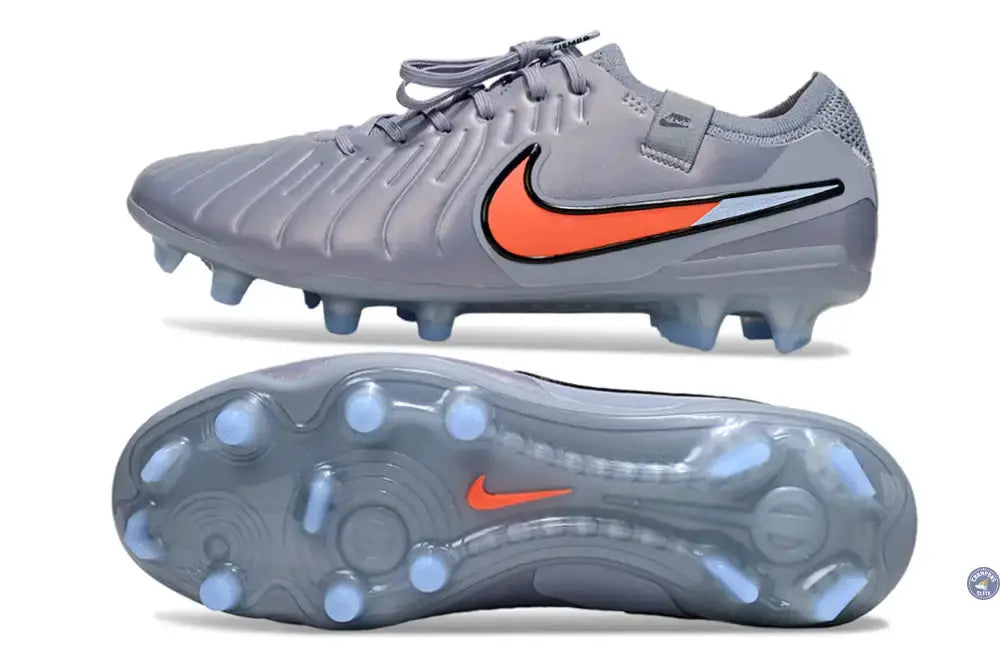Image of Tiempo Legend 10 Elite FG Scary Good - Gris/Orange/Noir