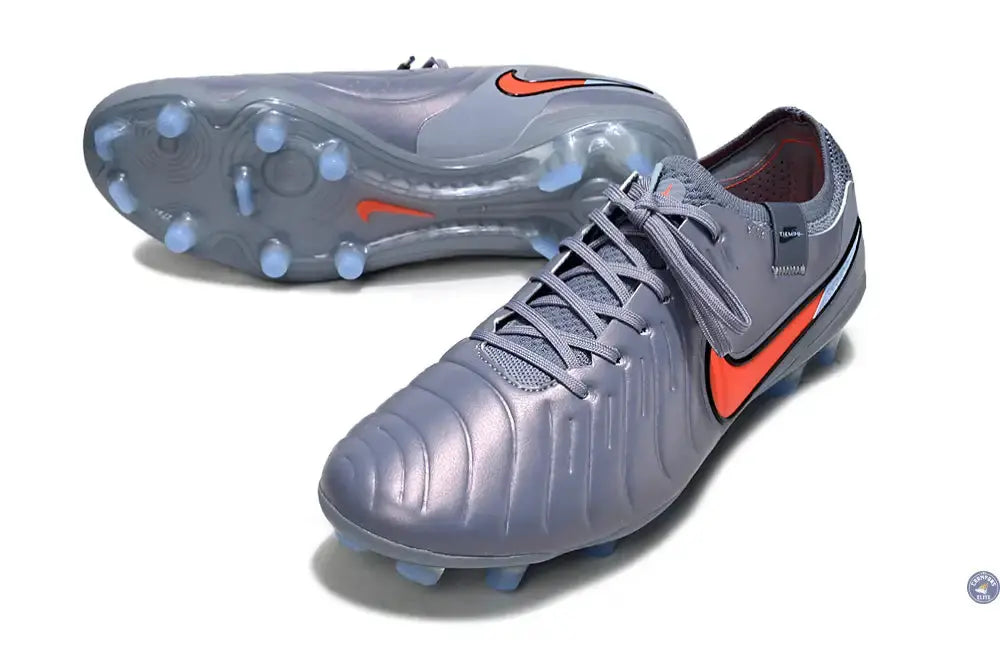 Image of Tiempo Legend 10 Elite FG Scary Good - Gris/Orange/Noir