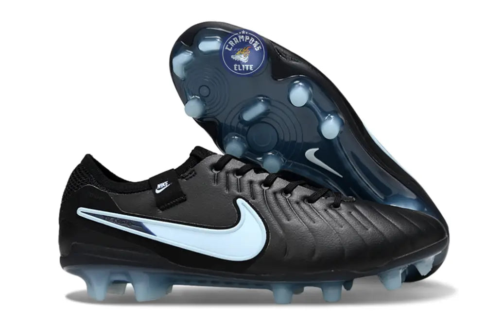 Image of Tiempo Legend 10 Elite FG Shadow - Noir/Bleu