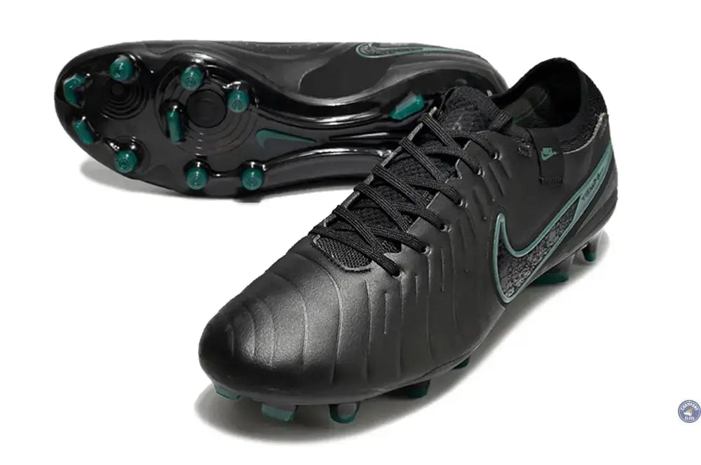 Image of Tiempo Legend 10 Elite FG Shadow - Noir/Vert