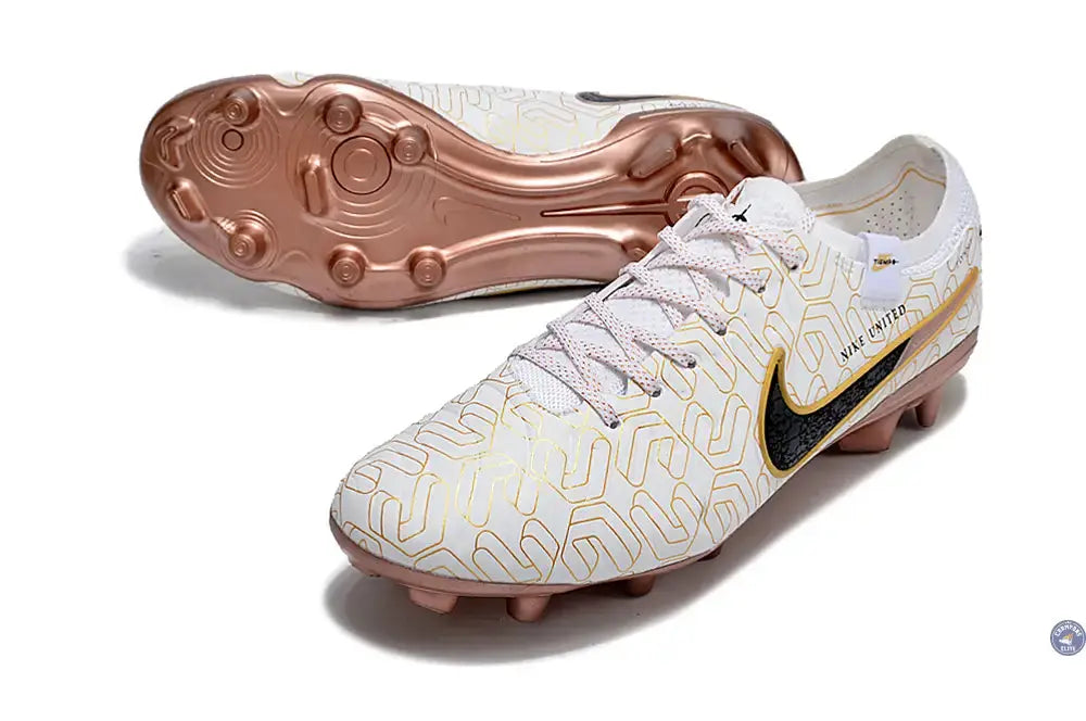 Image of Tiempo Legend 10 Elite FG United Golden - Blanc/Noir/Doré