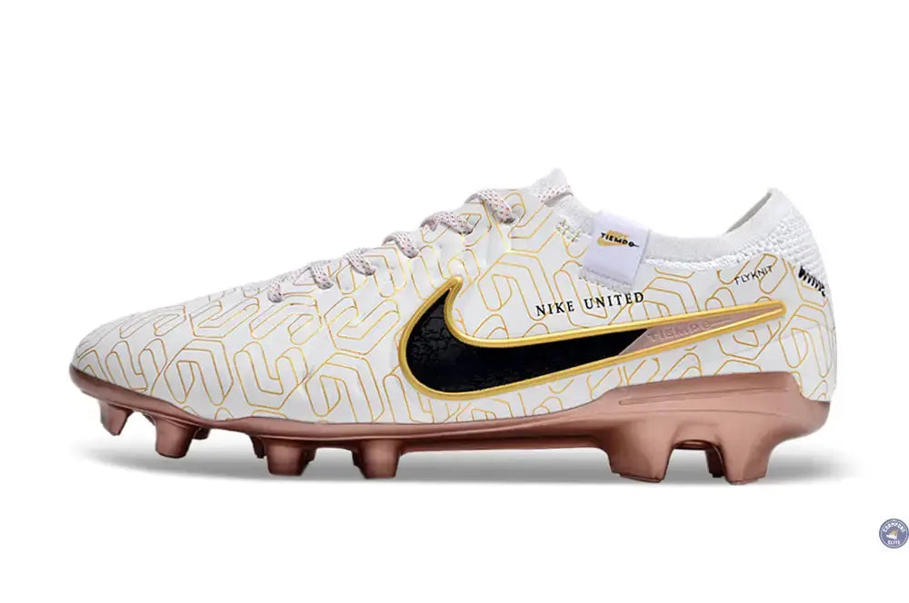 Tiempo Legend 10 Elite FG United Golden - Blanc/Noir/Doré