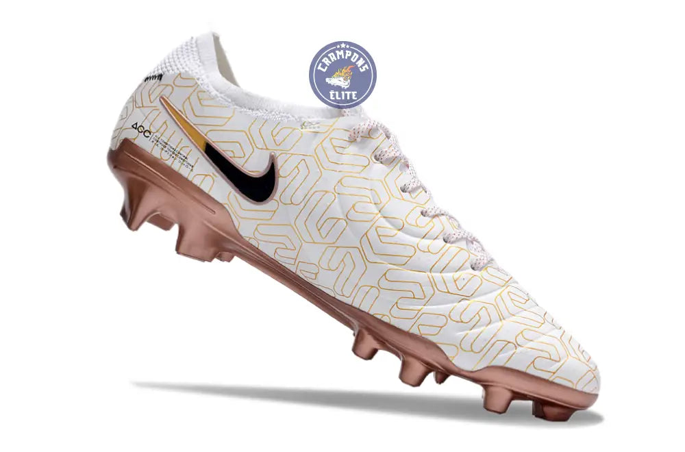 Image of Tiempo Legend 10 Elite FG United Golden - Blanc/Noir/Doré