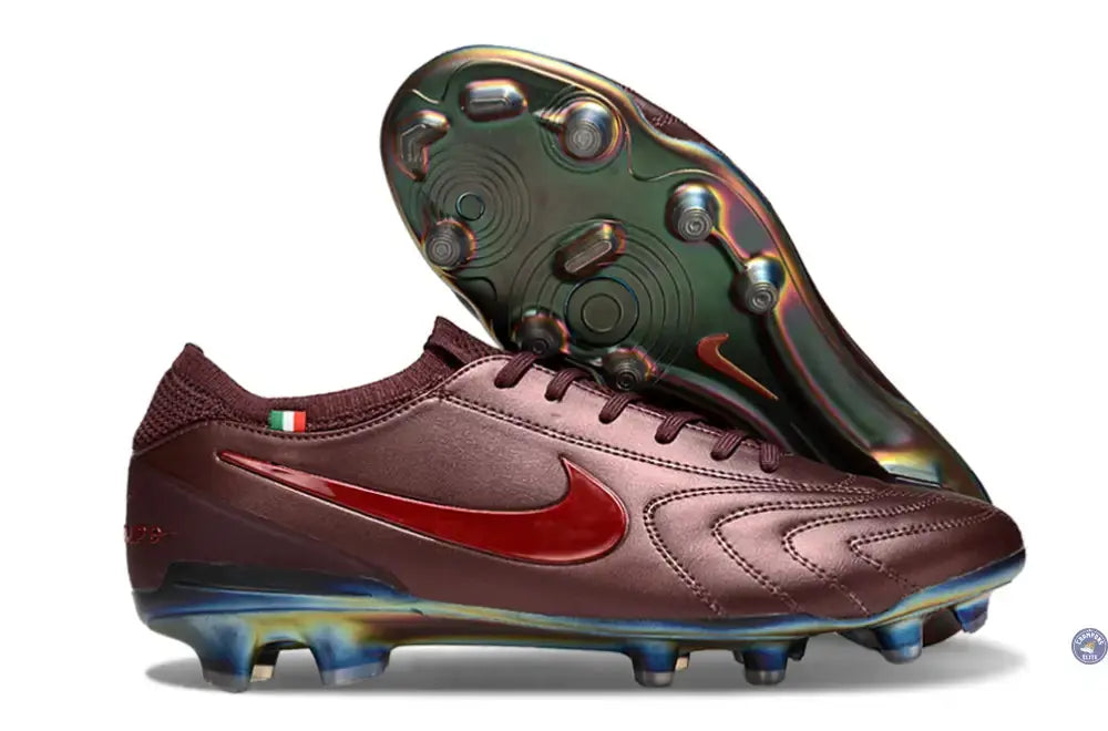 Image of Tiempo Legend 10 Elite Luxe FG Montebelluna Leather Port Wine - Bordeaux/Rouge