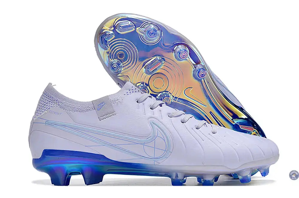Tiempo Legend 10 FG - Blanc/Bleu brillant