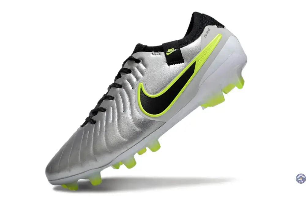 Image of Tiempo Legend 10 Pro FG Mad Voltage - Argenté/Noir/Jaune Fluo