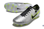 Tiempo Legend 10 Pro FG Mad Voltage - Argenté/Noir/Jaune Fluo