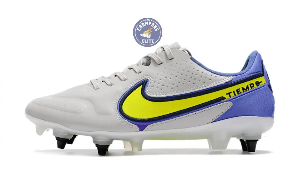 Image of Tiempo Legend 9 Elite SG-PRO Recharge -Gris/Jaune Fluo/Bleu
