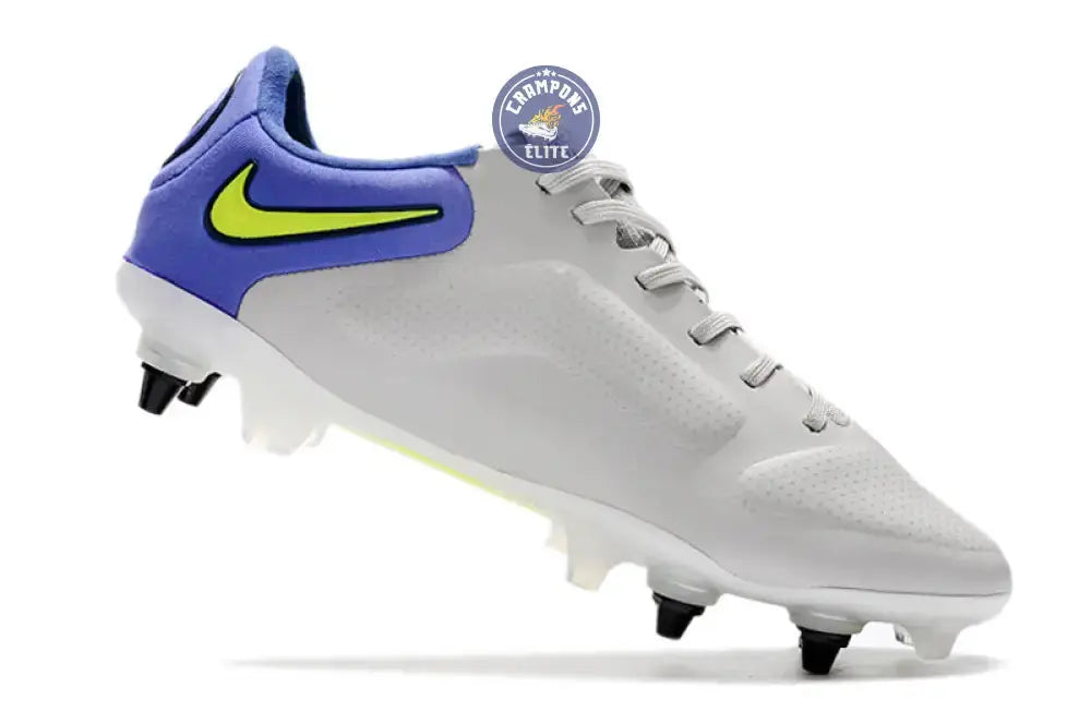 Tiempo Legend 9 Elite SG-PRO Recharge -Gris/Jaune Fluo/Bleu