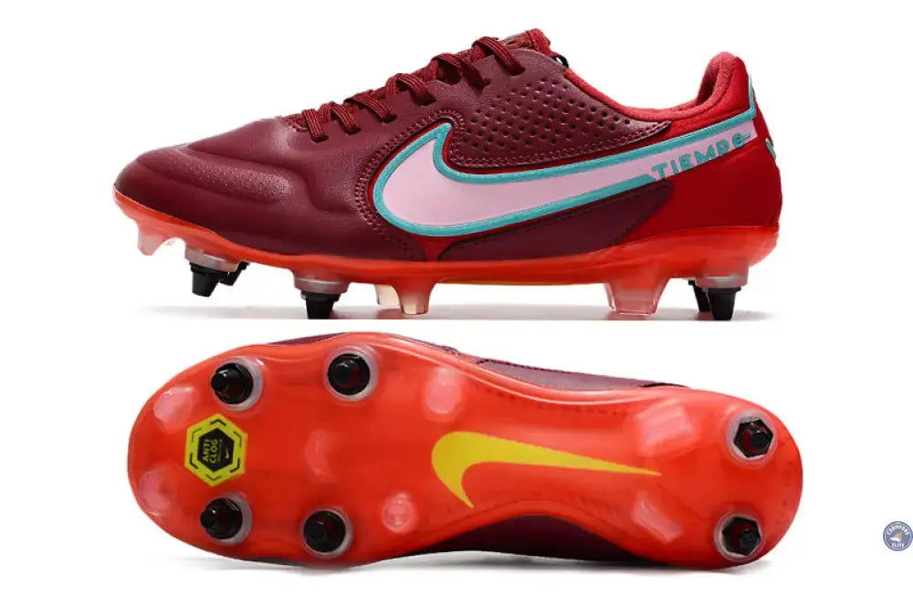 Image of Tiempo Legend 9 Pro SG-PRO Blueprint - Bordeaux/Blanc/Rose