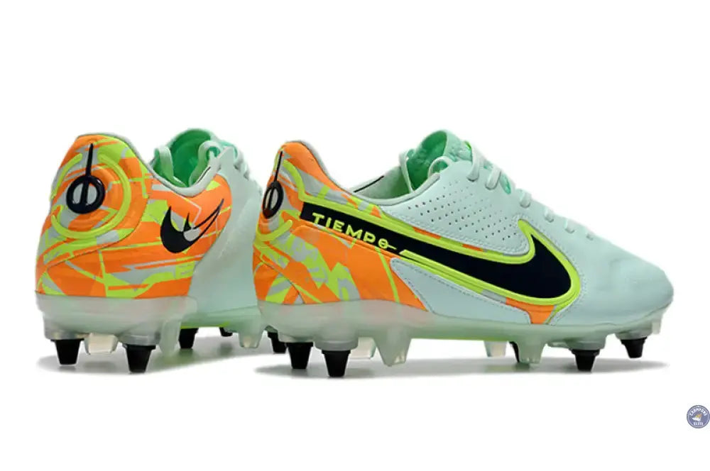 Tiempo Legend 9 SG Barely - Vert/Noirened Bleu/Orange