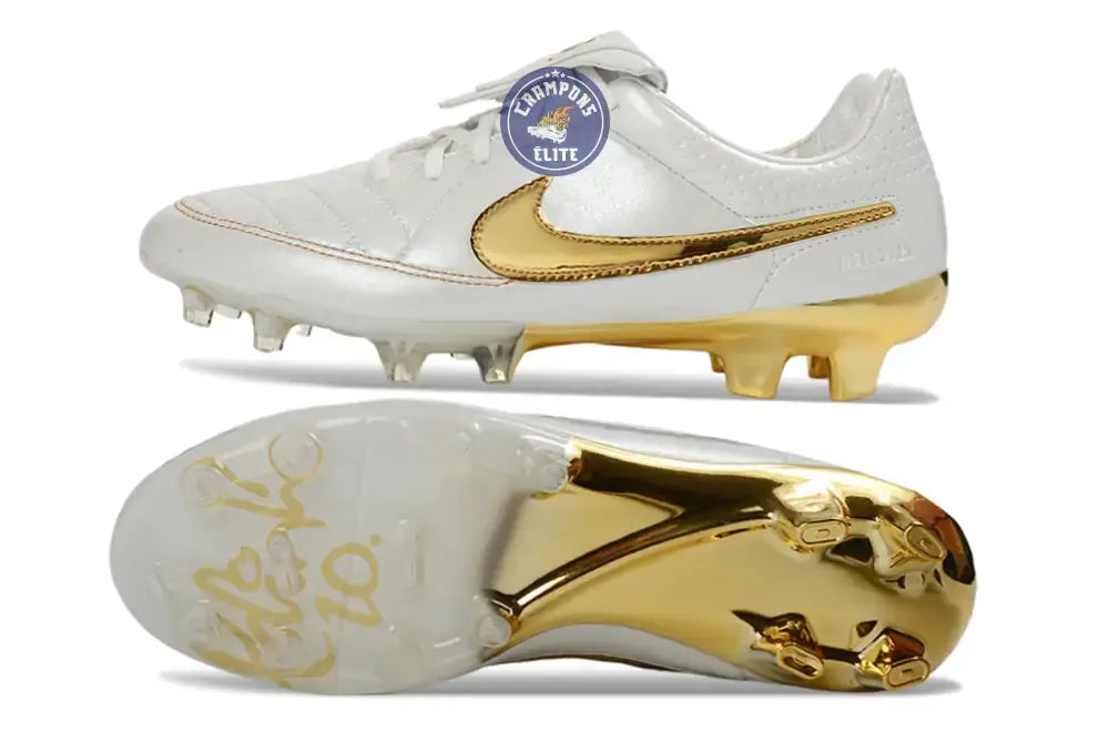 Image of Tiempo Legend R10 Touch of Gold - Blanc/OR Ma boutique