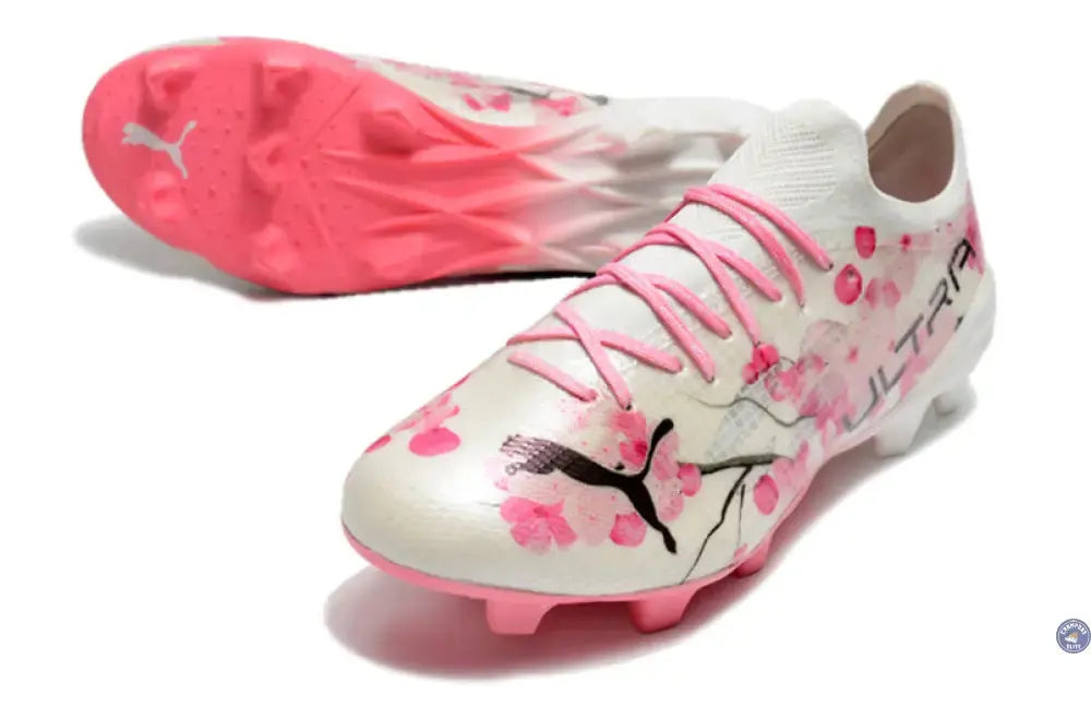 Image of X Unisport Ultra 1.4 FG/AG Sakura - Vit/Svart/Rosa LIMITED EDITION