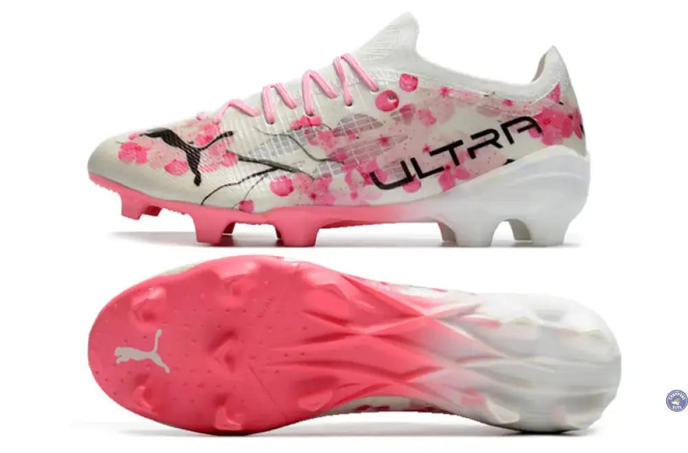 Image of X Unisport Ultra 1.4 FG/AG Sakura - Vit/Svart/Rosa LIMITED EDITION