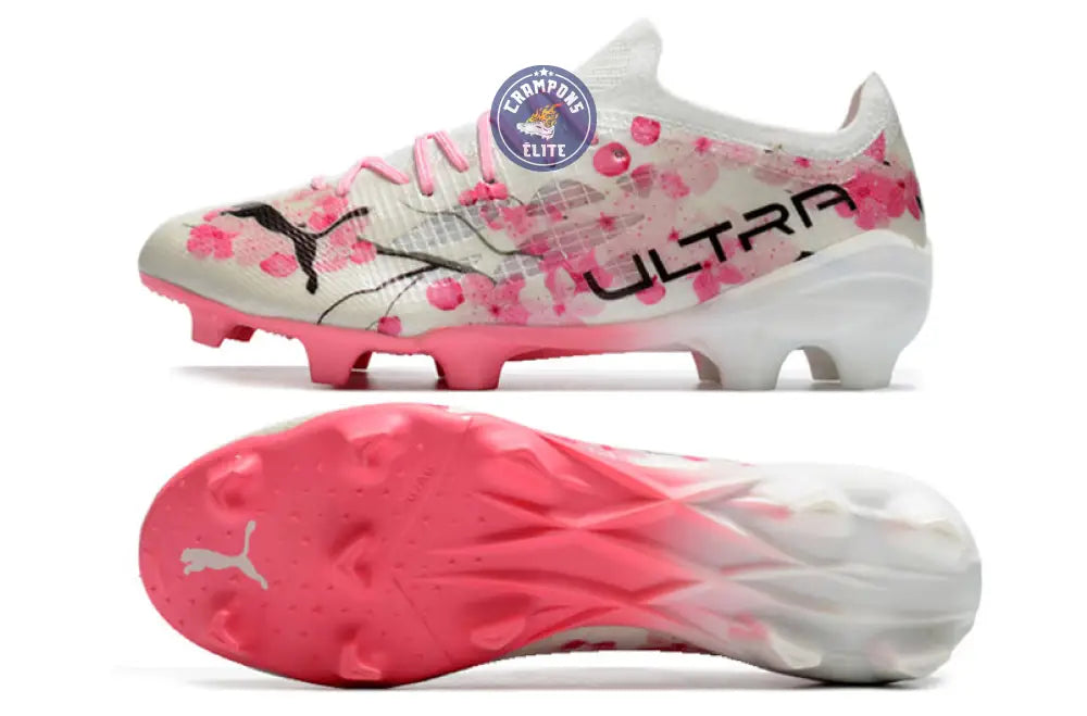 Image of X Unisport Ultra 1.4 FG/AG Sakura - Vit/Svart/Rosa LIMITED EDITION
