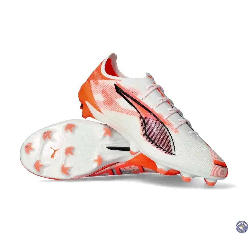 Image of Ultra 5 Match FG Unlimited - Blanc/Noir/Glowing Red